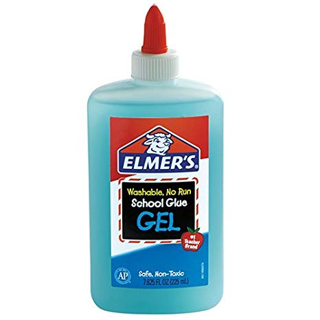 Elmer’s Liquid Gel School Glue, Washable, 7.625 Ounces, 1 Count