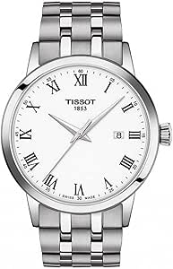 Tissot Mens Classic Dream Stainless Steel Dress Watch