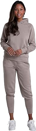 Fruit of the Loom Women's Crafted Comfort Crafted Comfort Joggers & Open Bottom Pants