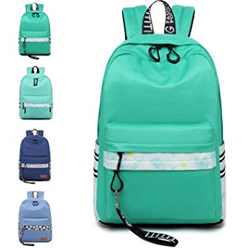 VentoMarea Lightweight Polyester Teen Girls Backpacks College High School Bookbag Casual Travel Laptop Daypack