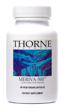 Thorne Research - Meriva-500 - Curcumin Phytosome Supplement - 60 Vegetarian Capsules