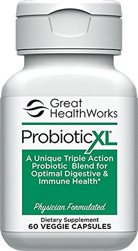 ProbioticXL® formulated for optimal digestive & immune system health – 60 count