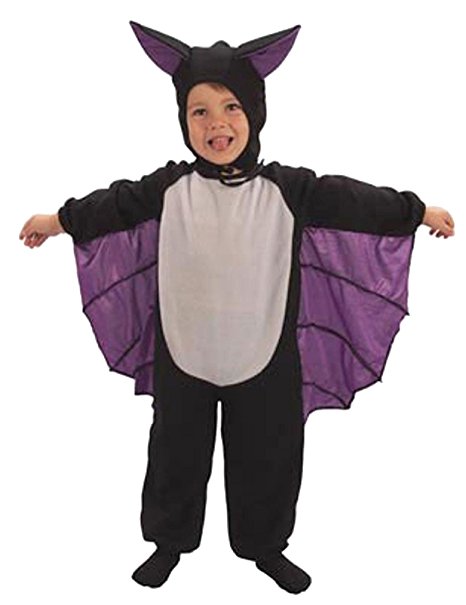 Bat Suit Toddlers Halloween Fancy Dress Costume Age 3 Years