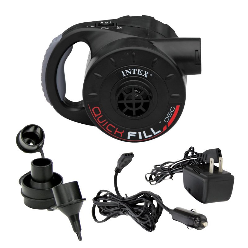 Intex Quick-Fill Rechargeable Air Pump 110-120 Volt Max Air Flow 212CFM