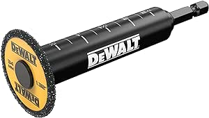 DEWALT Impact Connect Pipe Cutter, PVC Cutter, Diamond Grit Cutting Wheel (DWAIPCIR)