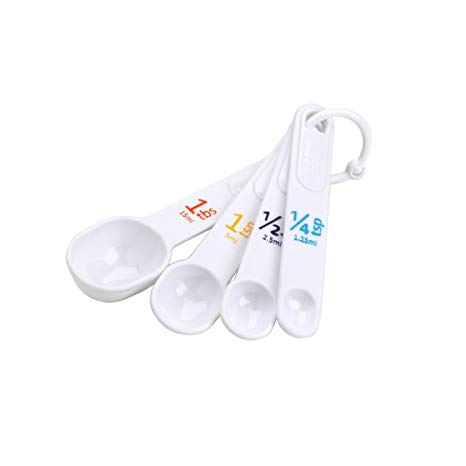 Good Cook Classic Set of 4 Plastic Measuring Spoons (19865)