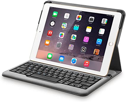 Anker Bluetooth Folio Keyboard Case for iPad Air 2 - Smart Case with Auto Sleep/Wake, Comfortable Keys and 6-Month Battery Life Between Charges