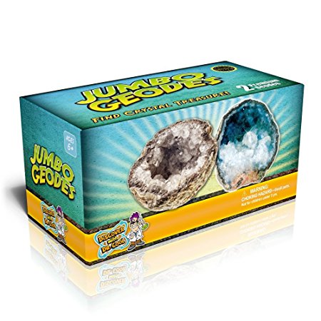 Break Open 2 Jumbo Geodes - These Large Rocks Have Crystals Inside!