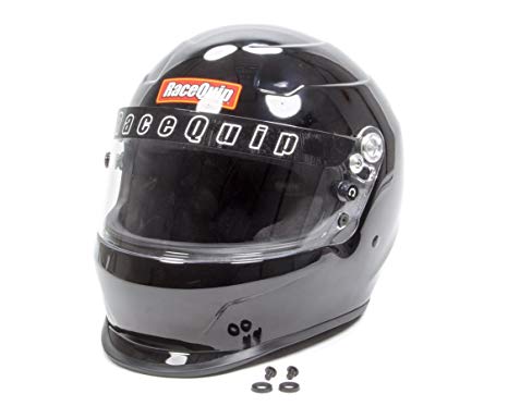 RaceQuip 273006 Gloss Black X-Large PRO15 Full Face Helmet (Snell SA-2015 Rated)