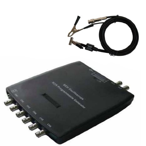 HANTEK 1008C PC USB 8CH Automotive Diagnostic Digital OscilloscopeDAQProgrammable Generator