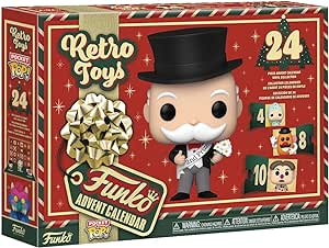 Funko Pop! Advent Calendar: Hasbro Retro Toys 2024, 24 Pocket Pop! Vinyl Figures