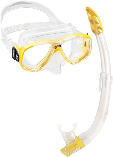 Cressi Perla Mare - Premium Scuba Mask Snorkel Set Adult, Made in Italy - Cressi: Diving Equipment Since 1946