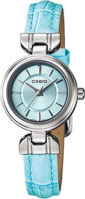 Casio Women's Core LTP1353L-2A Blue Leather Quartz Watch