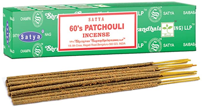 Nag Champa Authentic SATYA SAI Baba Incense Sticks (Patchouli)