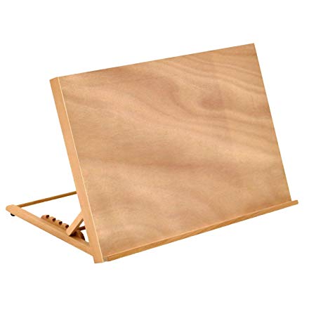 Oypla A2 Wooden Art Drawing Board Table Canvas Workstation Sketch Easel