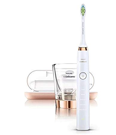 Philips Sonicare DiamondClean Sonic Electric Rechargeable Toothbrush, Rose Gold, HX9392/05