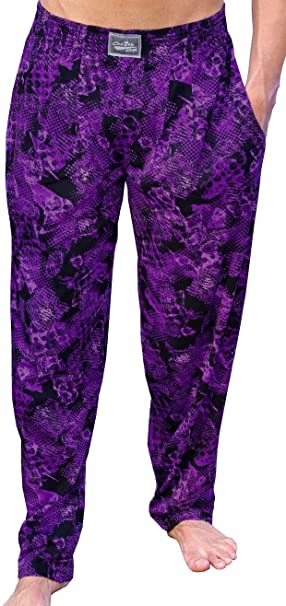 Crazee Wear Workout Purple Rain Baggy Pants