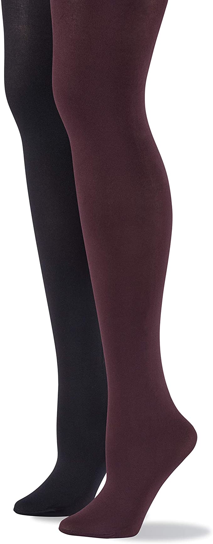 No Nonsense Women's Super Opaque Control-Top Tights