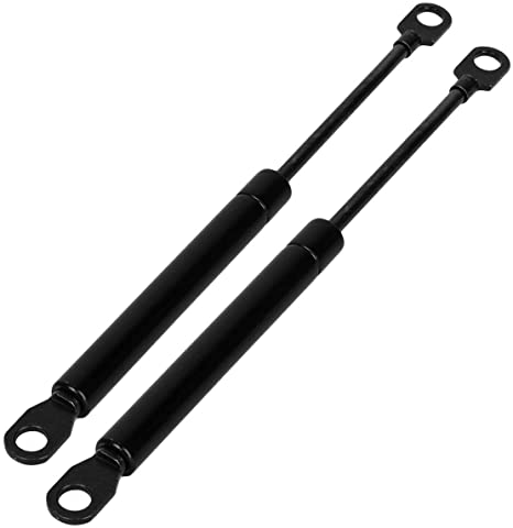 Maxpow 2 Pcs Gas Charged Universal Lift Supports Struts Shocks Springs Dampers Extended Length 10 inches, Compressed Length 6.54 inches, 60lbs Force, 10.2mm Eyelet ends 4037,SG459003