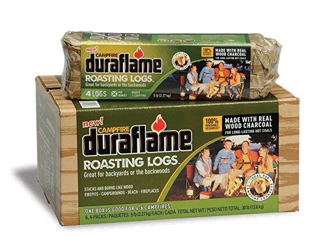 Duraflame Roasting Logs 6-Pack 5LB Firelog Bundles