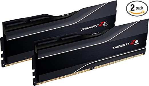 G.Skill Trident Z5 NEO Series (AMD Expo) 32GB (2 x 16GB) 288-Pin SDRAM DDR5 6000 CL36-36-36-96 1.35V Dual Channel Desktop Memory F5-6000J3636F16GX2-TZ5N (Matte Black)