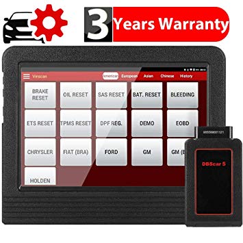 LAUNCH X431 V (X431 PRO) Bi-Directional OBD2 Diagnostic Scan Tool,Support Actuation Test,ECU Coding,Key FOB Programming, Reset Functions. 2 Years Free Update