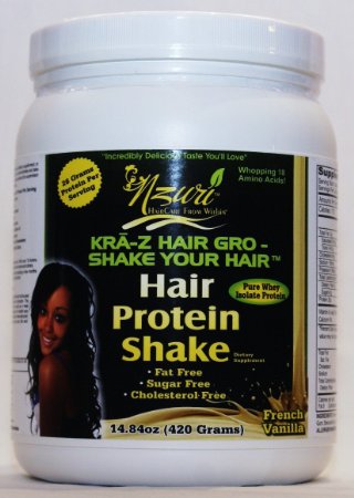 Nzuri Kra-z Hair Grow Whey Protein Shake - Vanilla