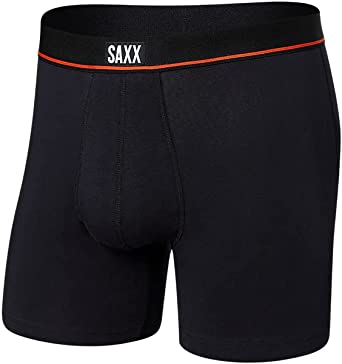 SAXX Men's Underwear - Non-Stop Stretch Cotton with Built-in Pouch Support - Underwear for Men