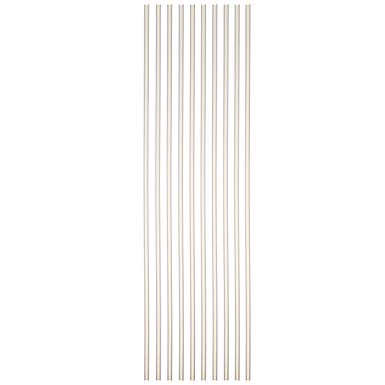 Sammons Preston Reusable 18" Drinking Straws, Pack of 10 Flexible Long Straws with 3/16" Diameter Ideal for Drinking from Wine Bottles & Tall Cups, Dishwasher Safe Straws for Smoothies & Thick Liquids