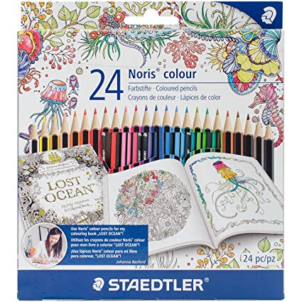 STAEDTLER 185C24JB Colored Pencil Set (24 Piece)