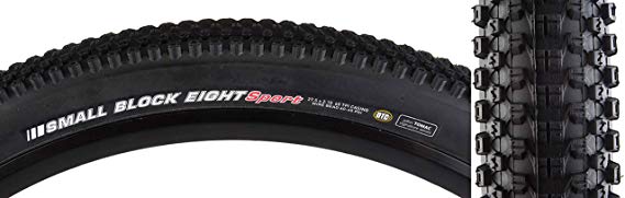 Kenda Small Block 8, Tire, 26''X2.35, Wire, Clincher, DTC, 60TPI, Black