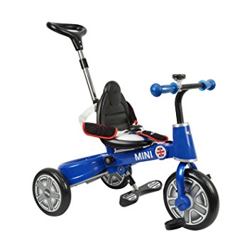 Aosom BMW Mini Toddler Tricycle with Push Handle