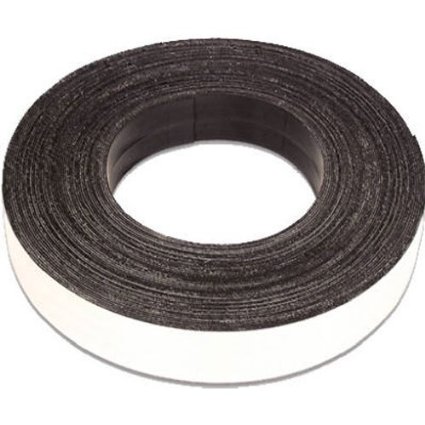 Flexible Magnet Tape - 1/16" thick x 1" wide x 10 feet (1 roll)