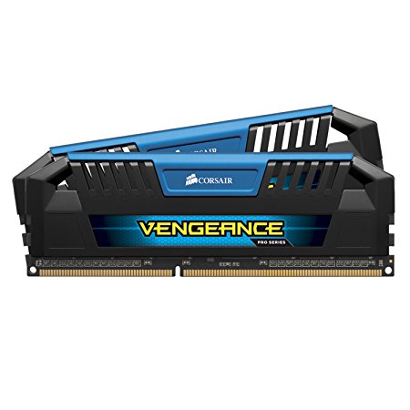 Corsair Vengeance Pro Series Blue 16GB (2x8GB) DDR3 1600 MHZ (PC3 12800) Desktop Memory 1.5V