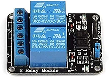 SainSmart 5V 2-Channel Relay Module for Arduino ARM PIC AVR DSP Raspberry Pi Electronic