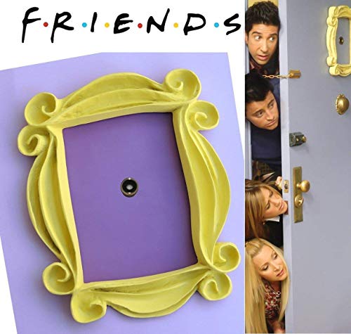 LaRetrotienda - FRIENDS tv show, yellow peephole frame Monica's door replica