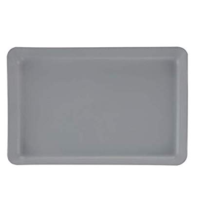 Soho Urban Artist Neutral Gray Artist Paint Palette - Large Butcher Tray Easy Clean Up Palette for Acrylics, No Stains and Paint Peels Off Once Dried - 11" x 15"