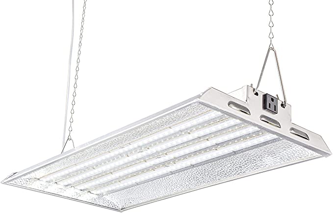 Durolux DLED824W 80W LED Grow Light - Over 50% EnergySaving! (2x1 Foot | 50W, White | FullSun Seed & Veg)