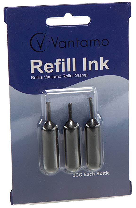 Vantamo Identity Theft Protection Roller Stamp Wide Kit (3-Pack Refill)