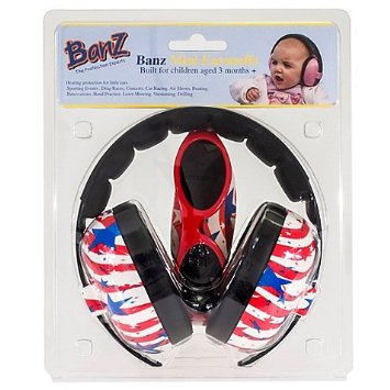 Baby Banz Earmuffs and Infant Hearing Protection and Sunglasses Combo 0-2 Years