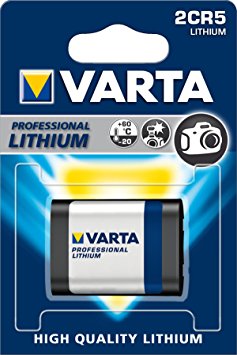 Varta Professional Litium 2CR5 6V Battery 6203