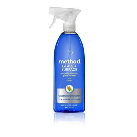 Method Glass Cleaner   Surface Cleaner, Mint, 28 Ounce