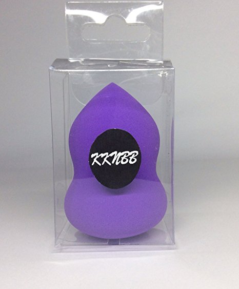 KKNBB Beauty Sponge Blender Makeup Applicator Hypoallergenic with (Latex-Free) (Purple)