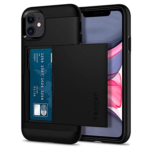 Spigen Slim Armor CS Designed for Apple iPhone 11 Case (2019) - Black