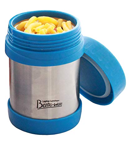 Laptop Lunches Bento-ware 11oz Insulated Stainless Steel Lunch Jar, Teal - Holds Temp for up to 6 Hours