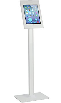 VIVO Anti-theft Key & Lock Adjustable Floor Stand Kiosk Public Display for 12.9" Apple iPad Pro (STAND-PAD1)