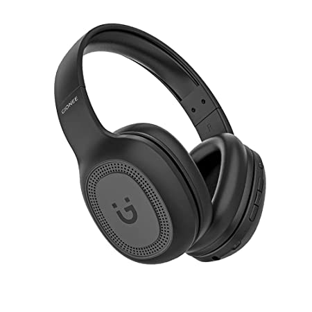 Gionee EBTHP2 Wireless Ultra-Light High Bass Stereo & 20 Hrs Playback Time Bluetooth Headset with MIC (Black, Over The Ear)