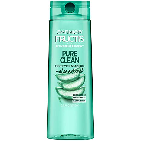 Garnier Hair Care Fructis Pure Clean Shampoo, 12.5 Fl Oz, 3 Count