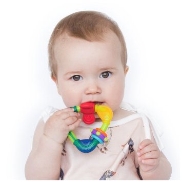 Nuby Spin N Teether 3 Months Plus