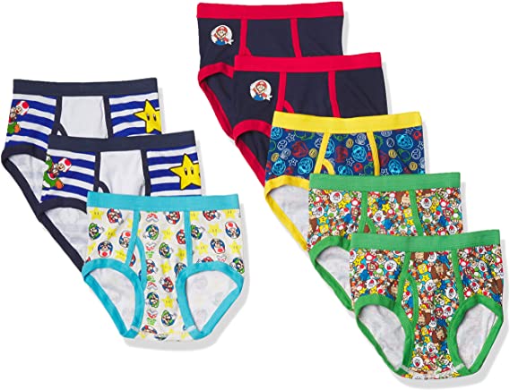 Nintendo Mario Boys Underwear Multipacks